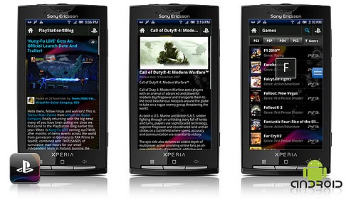 application playstation android