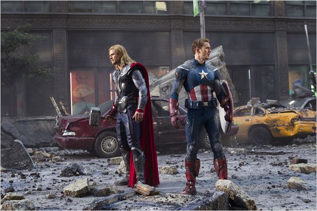 Avengers - Thor et Captain America