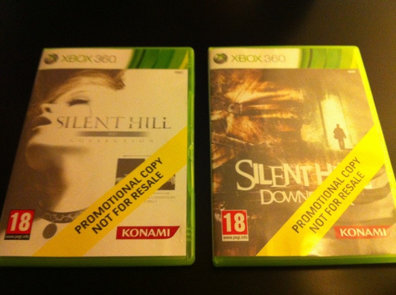 Arrivage Silent hill Downpour et Silent Hill HD Collection