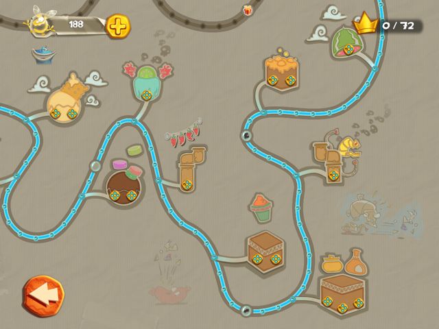 Rayman Fiesta Run - 75 niveaux, quatre mondes, une map gigantesque.