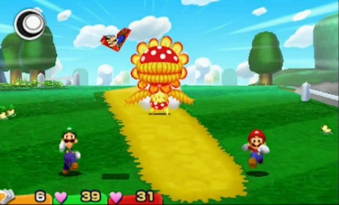 Mario Luigi Flower