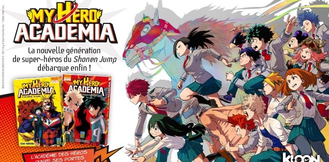 Manga My Hero Academia Tome 1