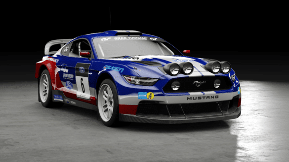 Ford Mustang Group B Rally Car