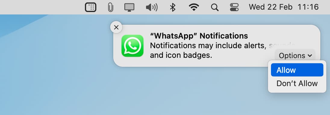 Autoriser les notifications pour une application sur Mac