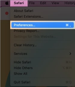 Changer le moteur de recherche par défaut dans Safari