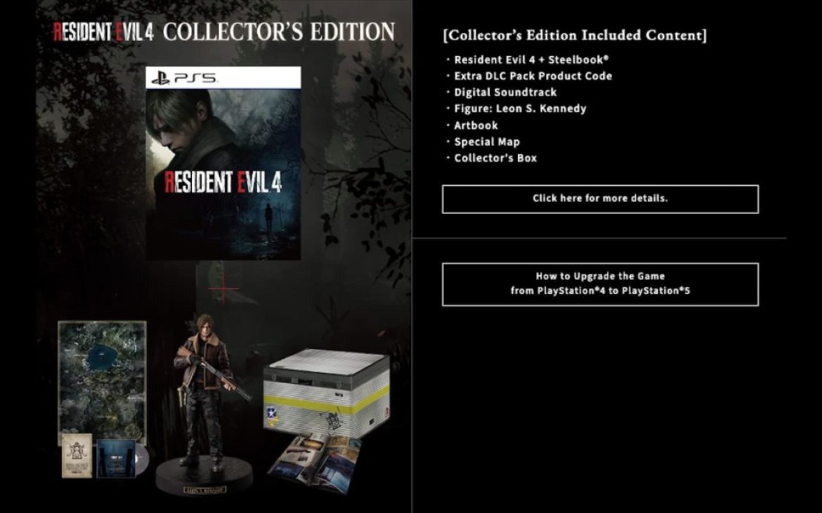 Édition Collector RE4 Remake