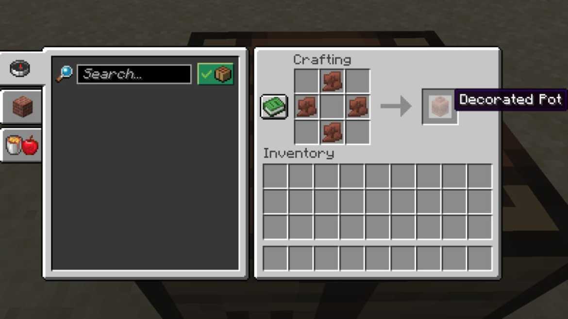 À quoi servent les tessons de poterie dans Minecraft ?