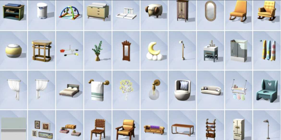 Meubles Les Sims 4 Grandir ensemble