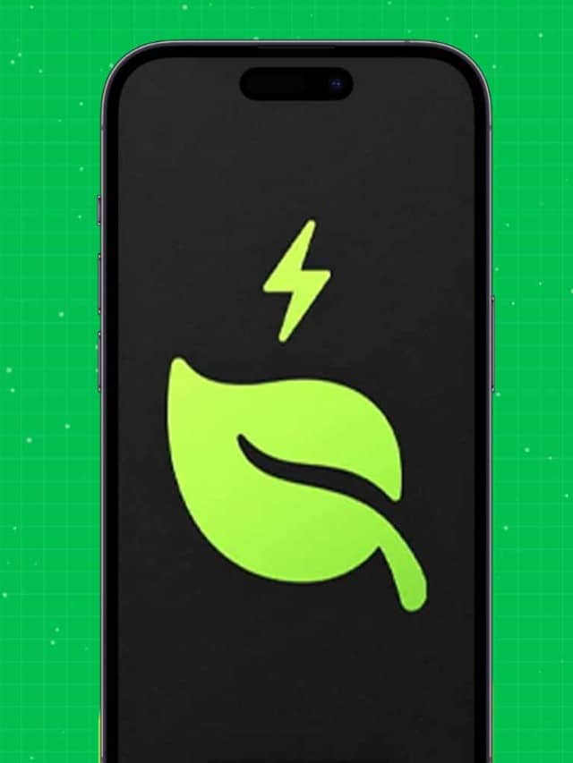 Fonction de charge d'énergie propre sur iPhone (iOS 16.1)