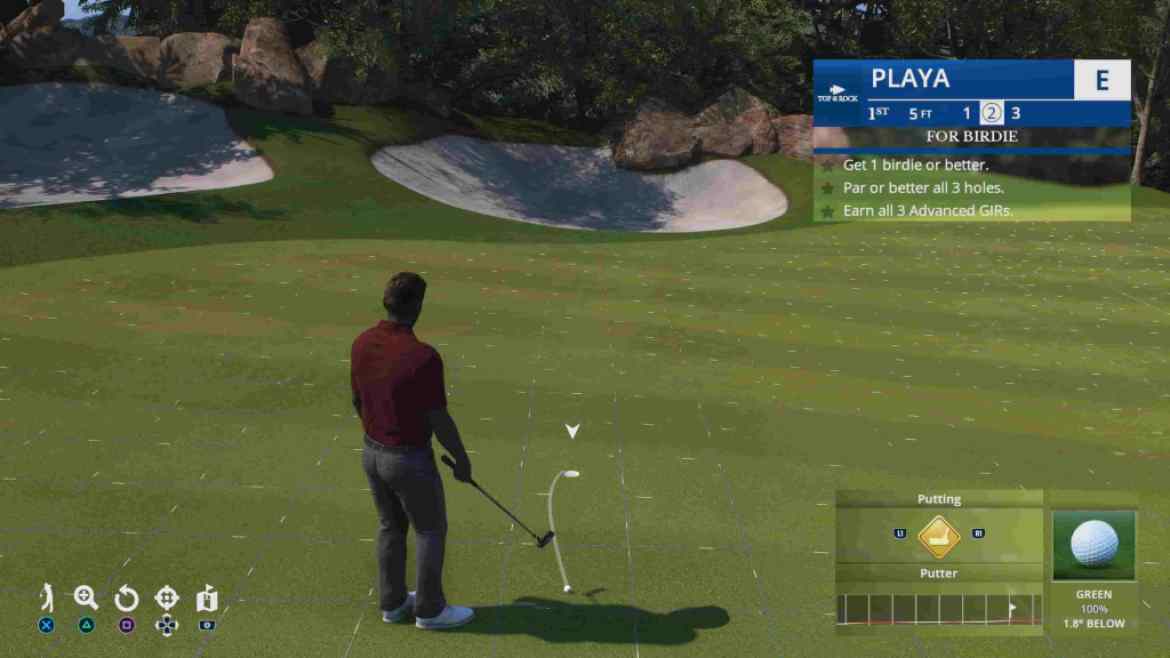 Tournée EA Sports PGA |  Mettre la grille