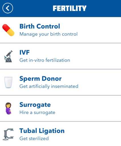 Méthodes de fertilité BitLife pour les triplés