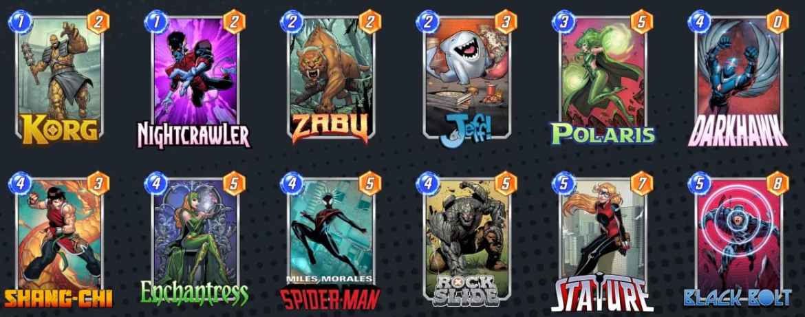 Meilleurs decks Marvel Snap avec codes de deck – mai