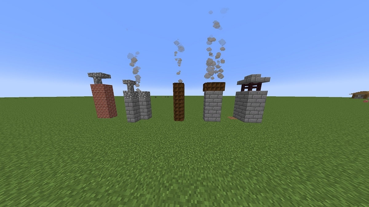 Comment faire une cheminée dans Minecraft