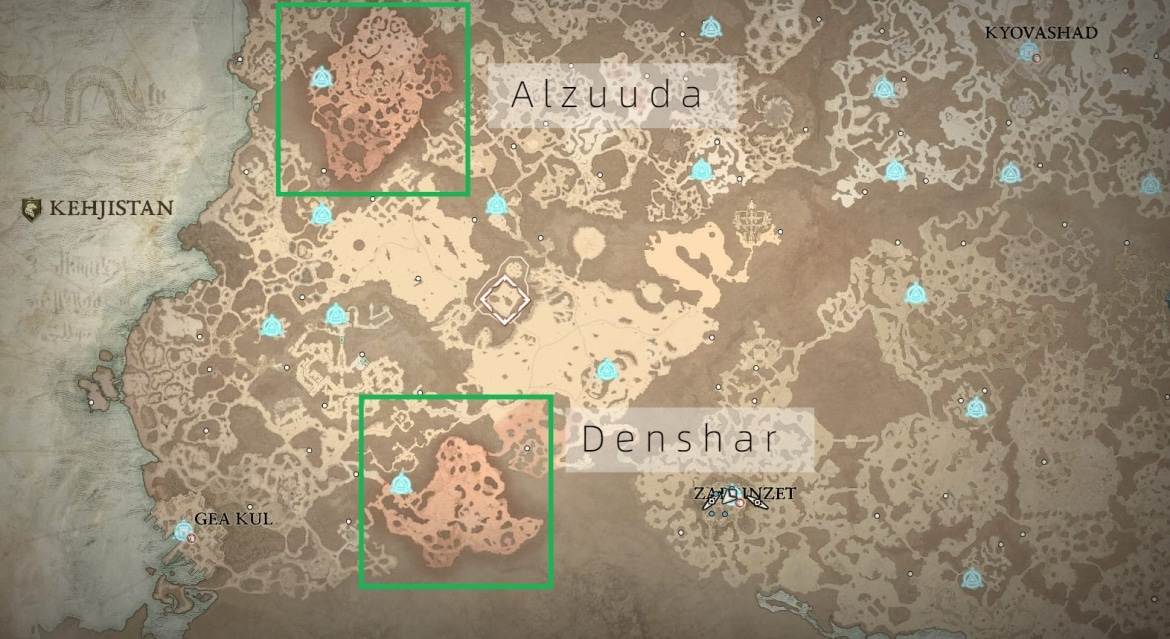 Comment trouver les champs de la haine dans Diablo 4