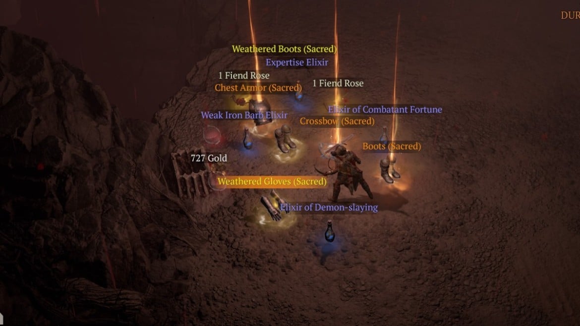 Diablo 4 Helltide Mystery Chest Recompenses
