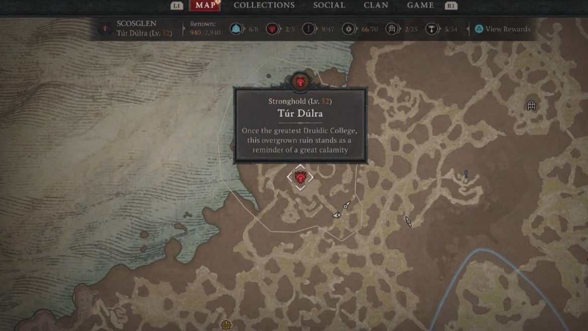 Diablo 4 Tur Dulra Stronghold – Emplacement comment battre recompenses