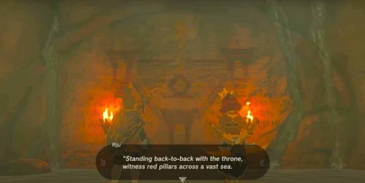 Ou trouver les piliers rouges dans Zelda Tears of