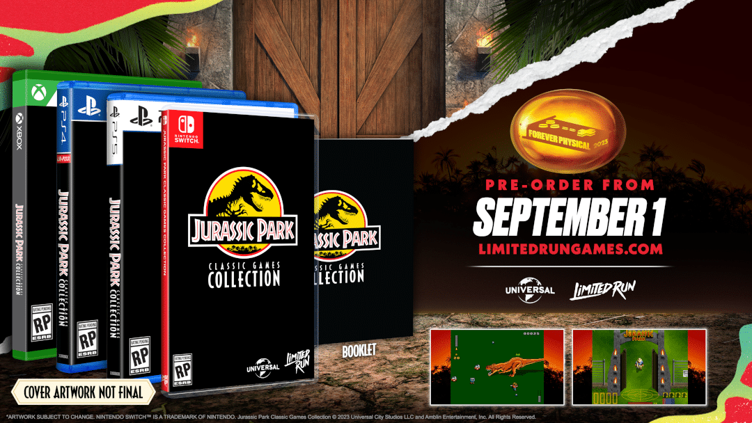 Jurassic Park Classic Games Collection Tous les jeux et