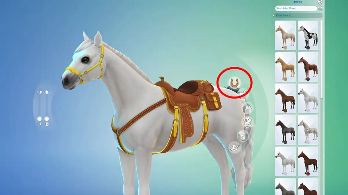 La liste des races de chevaux des Sims 4