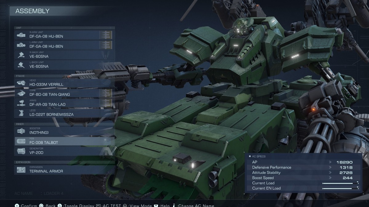 Ayre Fight Build Armored Core 6