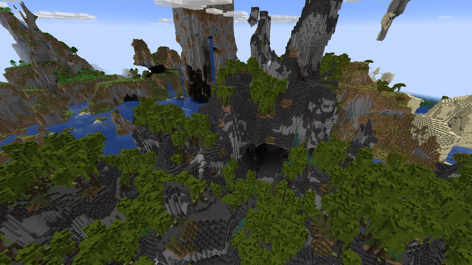 Minecraft amplifié Mangrove Swamp