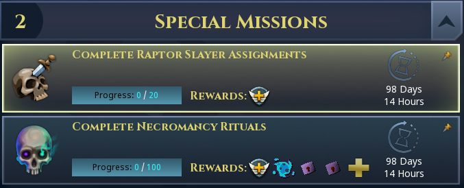 Missions spéciales RuneScape Hero Pass