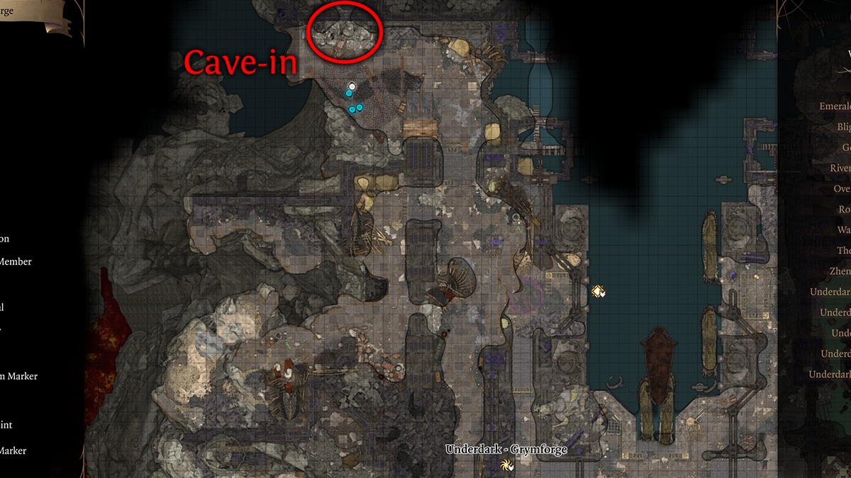 Baldurs Gate 3 Comment faire sauter la grotte de Grymforge