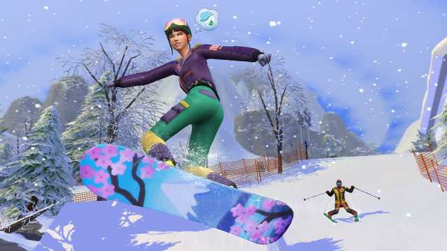 Extension Snowy Escape Les Sims 4