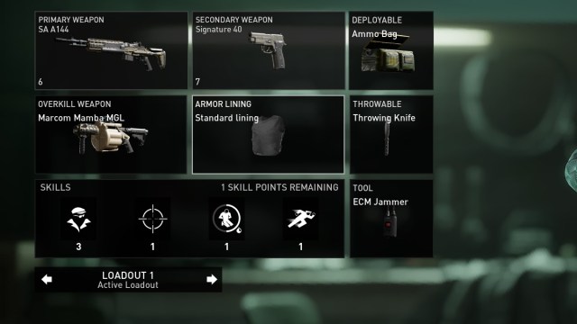 Payday 3 Overkill Stealth Loadout