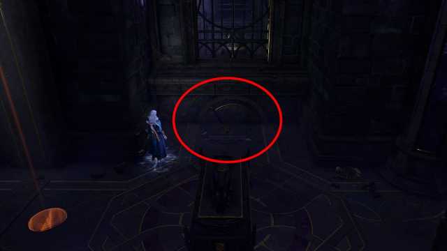 Un levier caché dans Gauntlet of Shar dans Baldur’s Gate 3.