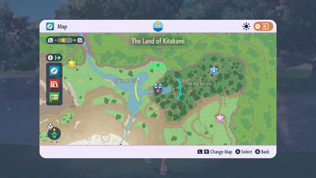 Basculin Pond dans Pokémon Écarlate et Violet