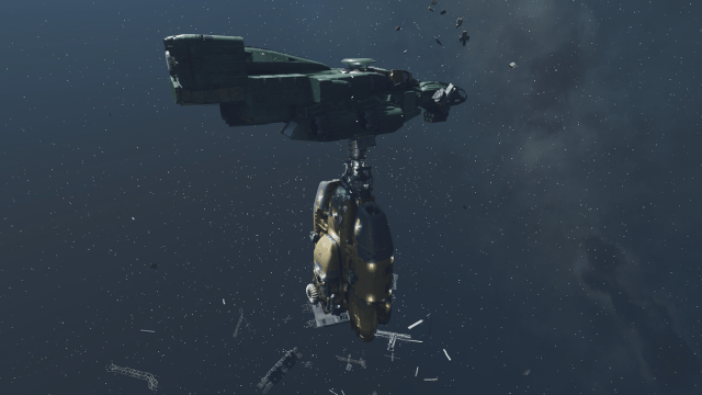 Starfield vole un vaisseau ennemi