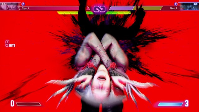 Une capture d’écran de Street Fighter 6 d’A.K.I. exécutant Claws of Ya Zi sur Ken.