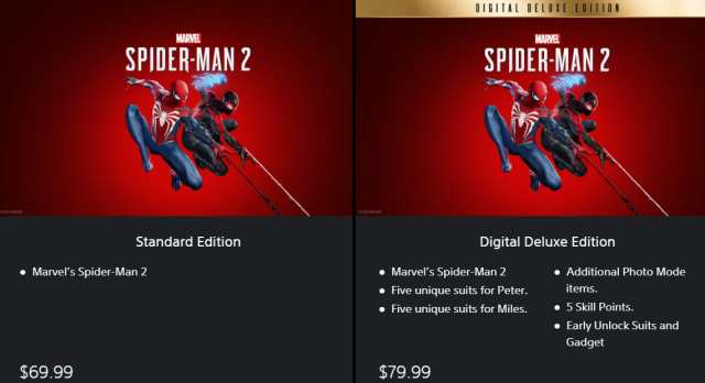 Combien coute Marvels Spider Man 2 – Prix de Spider Man