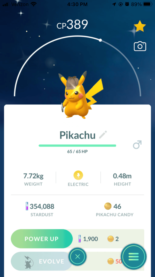 Détective Pikachu Shiny 
