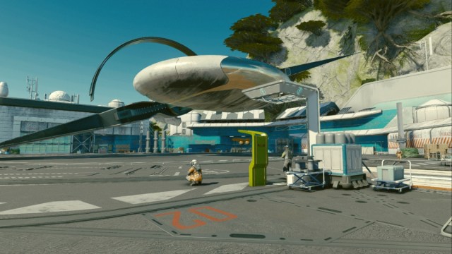 Champ stellaire : Nouveau port spatial Atlantis