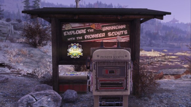 Réserve de récompenses de Fallout 76 Pioneer Scout