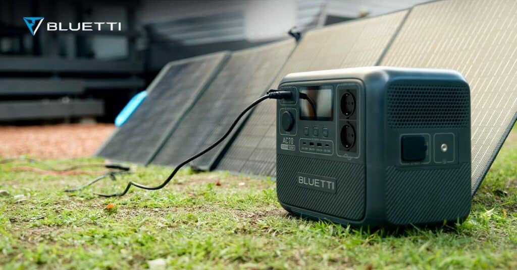 3. BLUETTI Station electrique et Panneau solaire
