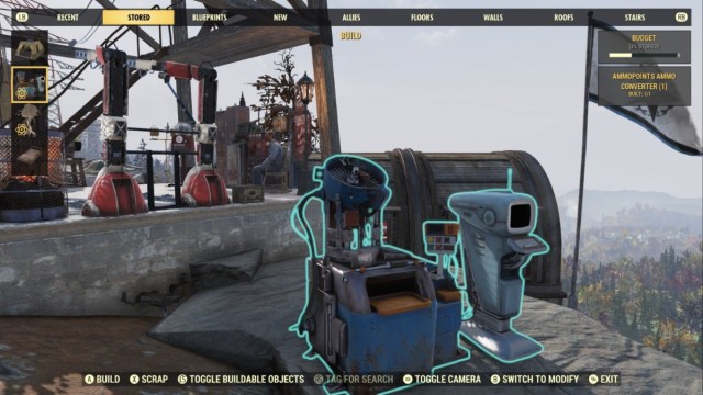 Fallout 76 Camp Construction