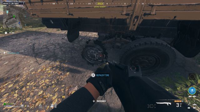 Comment reparer un pneu dans Modern Warfare 3 Zombies