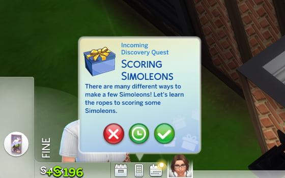 Les Sims 4 Quetes de decouverte
