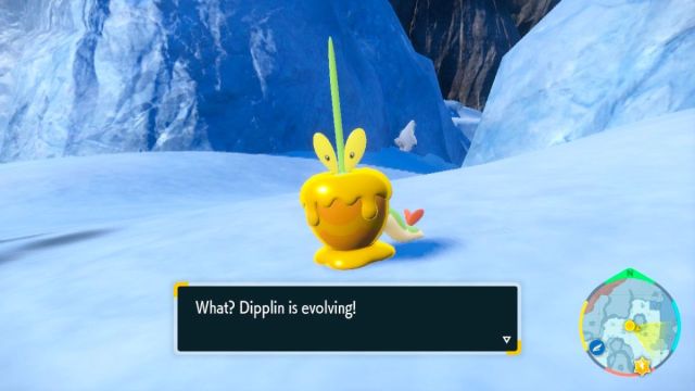 1702537398 875 Pokemon Indigo Disk Comment faire evoluer Dipplin en Hydrapple en