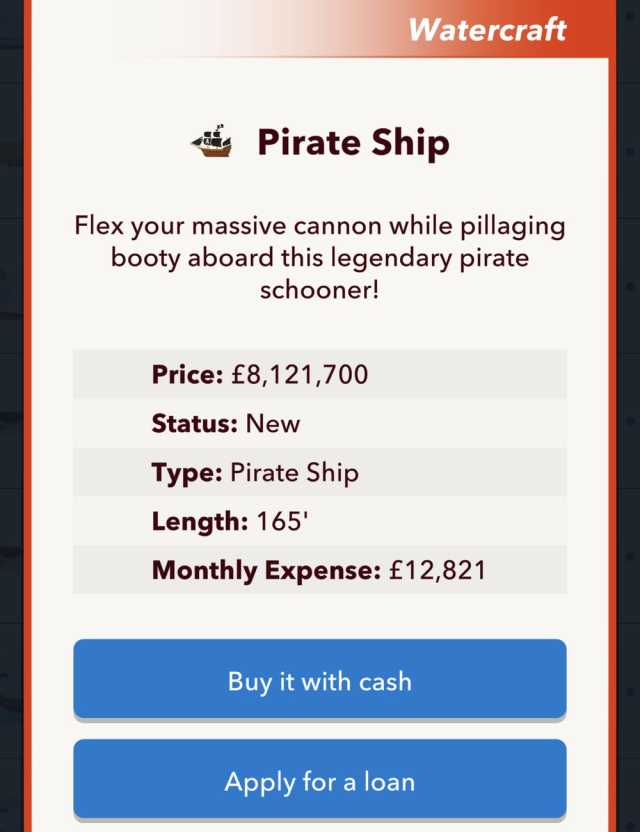 1705340305 151 Comment posseder un bateau pirate dans BitLife