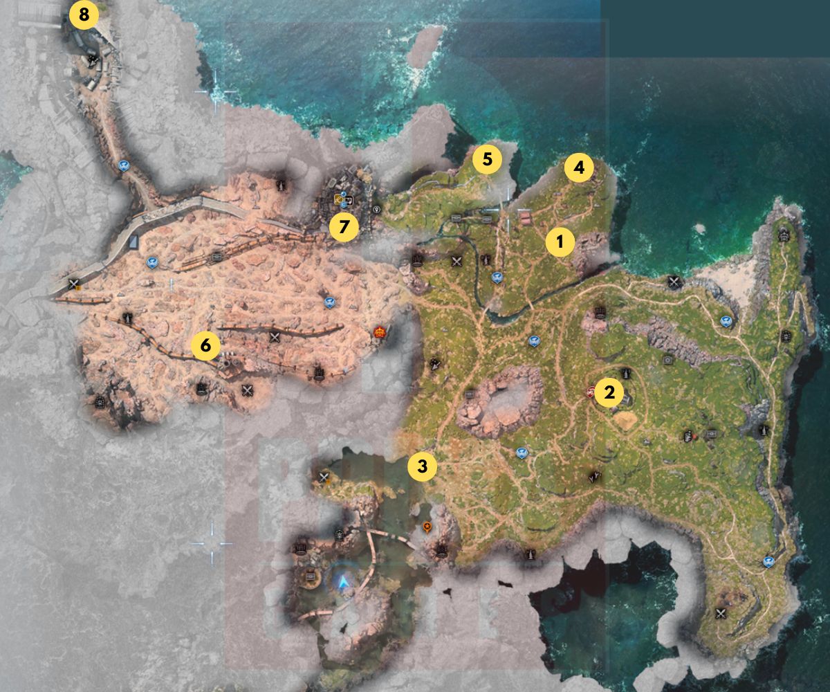 Image des lieux nommés des Prairies dans Final Fantasy 7 Rebirth.