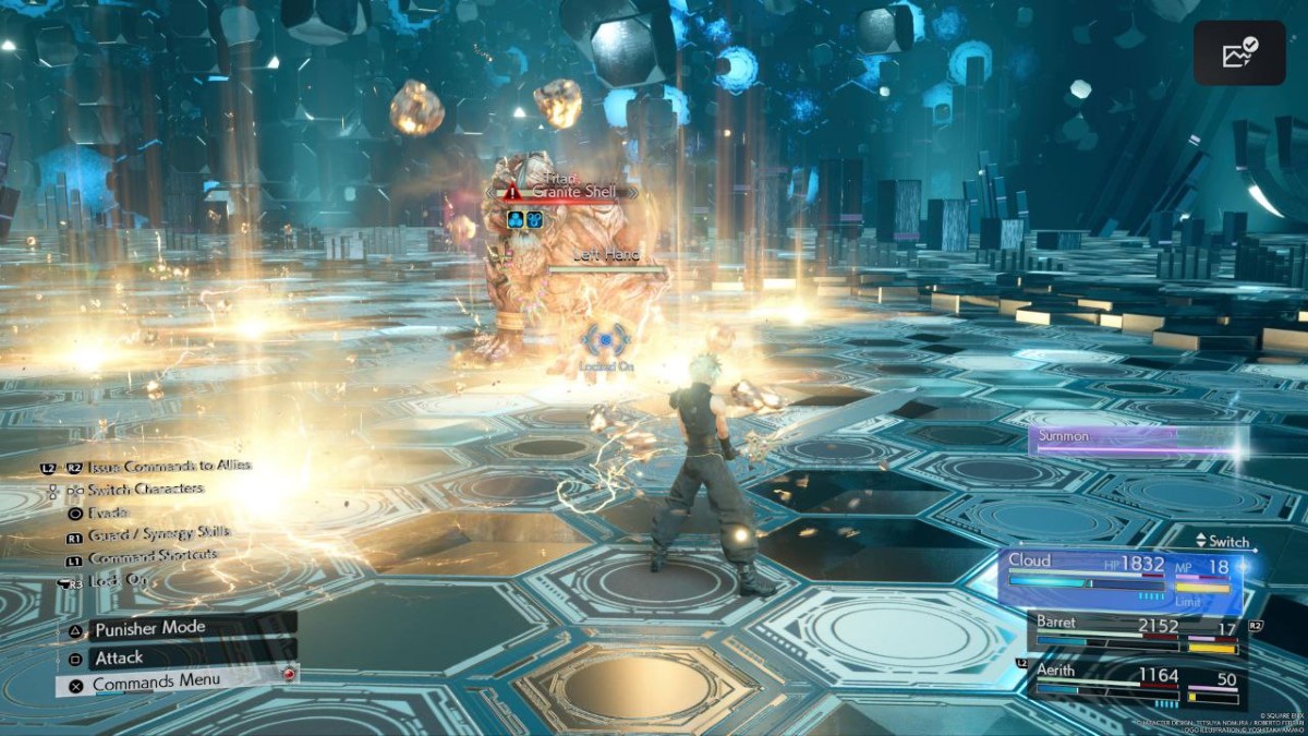 Coquille de granit Final Fantasy VII Rebirth