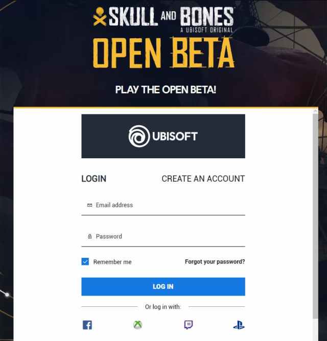 Comment rejoindre la beta ouverte de Skull and Bones