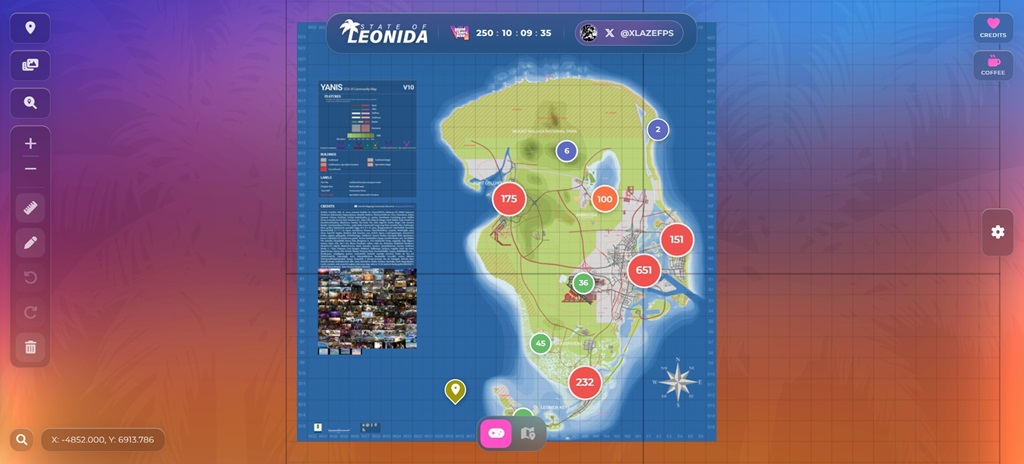 carte gta 6